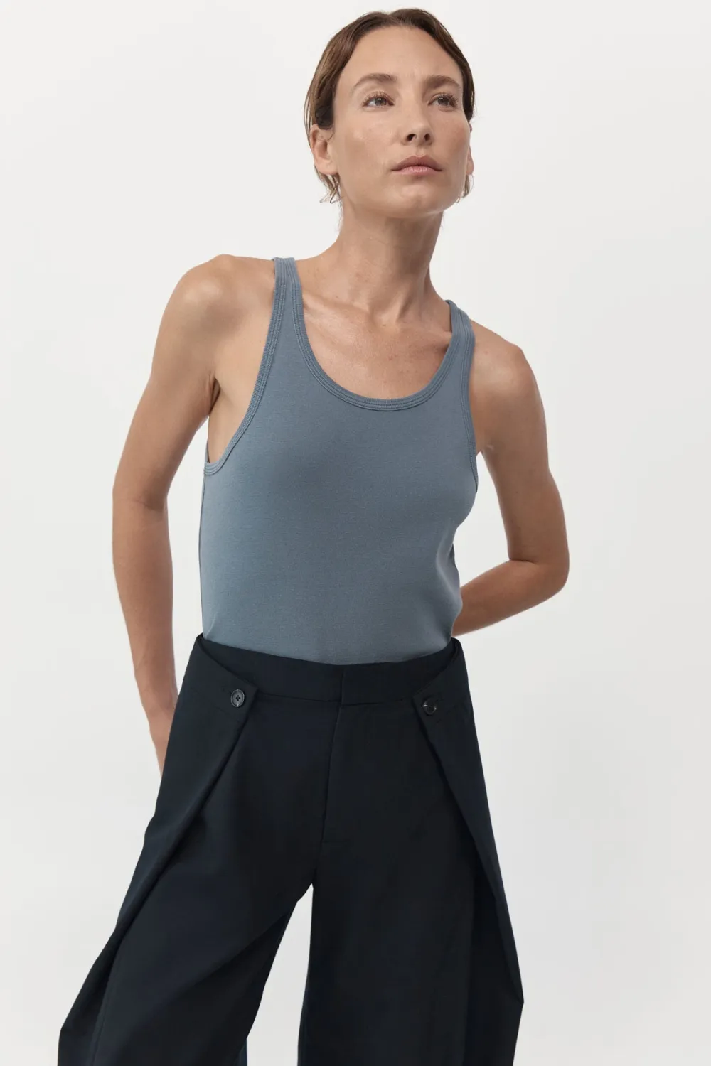 Organic Cotton Everyday Tank -|St. Agni Sale