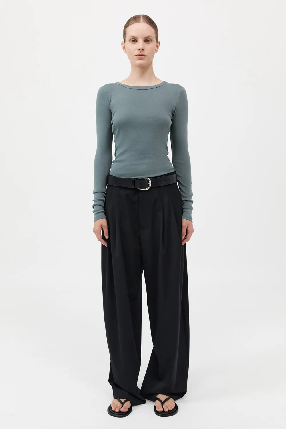 Organic Cotton Long Sleeve Top -|St. Agni Fashion