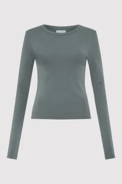 Organic Cotton Long Sleeve Top -|St. Agni Fashion