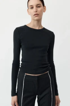 Organic Cotton Long Sleeve Top -|St. Agni Discount