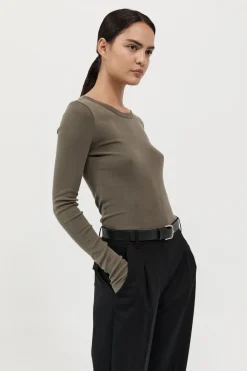 Organic Cotton Long Sleeve Top -|St. Agni Online