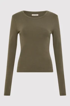 Organic Cotton Long Sleeve Top -|St. Agni Online