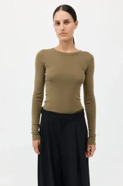 Organic Cotton Long Sleeve Top -|St. Agni Store