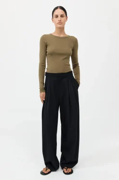 Organic Cotton Long Sleeve Top -|St. Agni Store