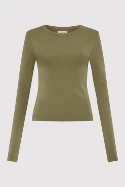Organic Cotton Long Sleeve Top -|St. Agni Store