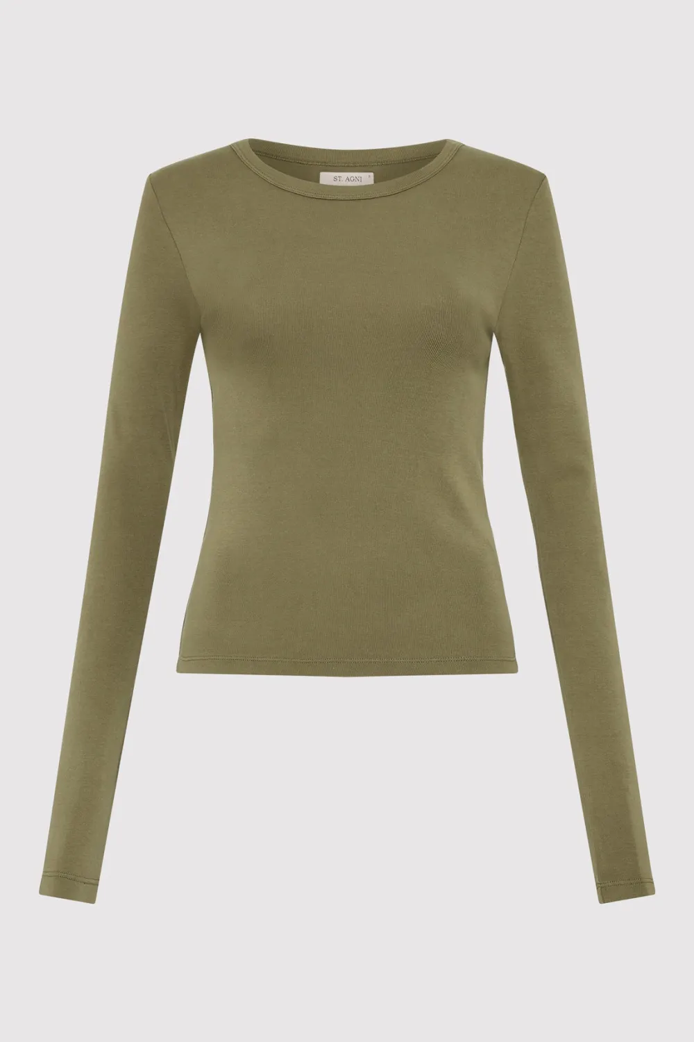Organic Cotton Long Sleeve Top -|St. Agni Store