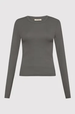 Organic Cotton Long Sleeve Top -|St. Agni Cheap