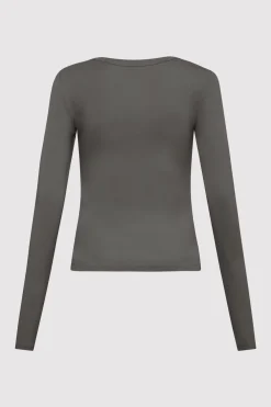 Organic Cotton Long Sleeve Top -|St. Agni Cheap