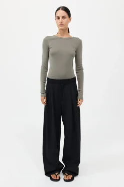 Organic Cotton Long Sleeve Top -|St. Agni Best Sale