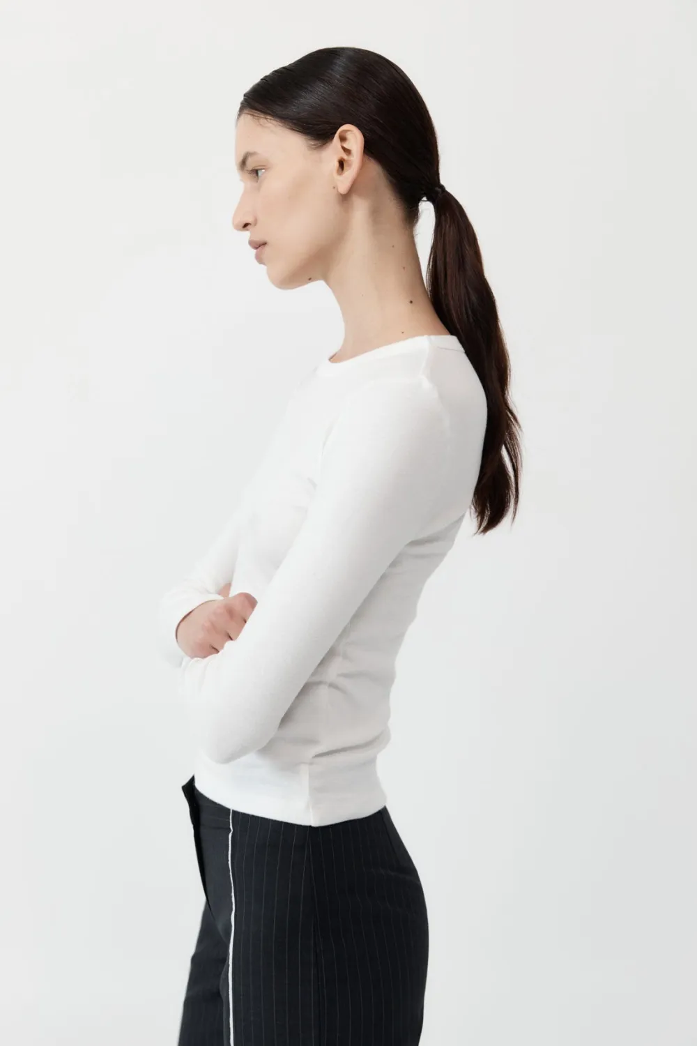 Organic Cotton Long Sleeve Top -|St. Agni Best