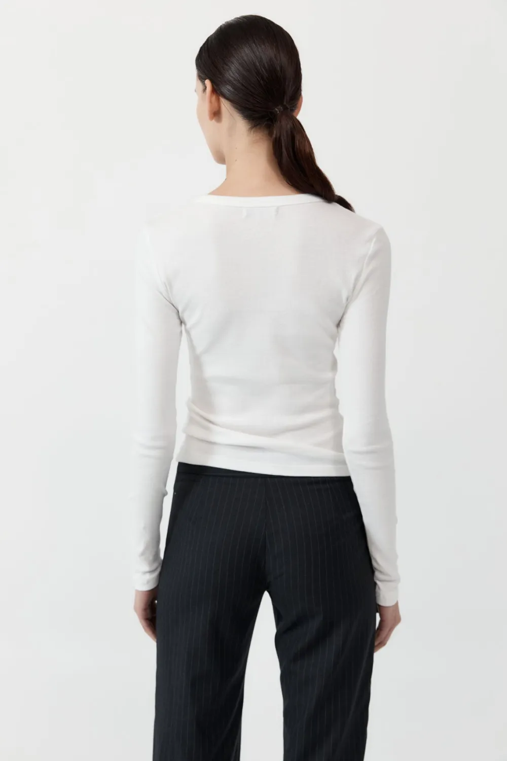 Organic Cotton Long Sleeve Top -|St. Agni Best