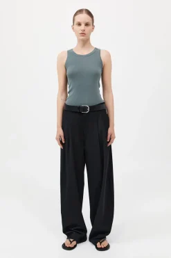 Organic Cotton Singlet -|St. Agni Sale