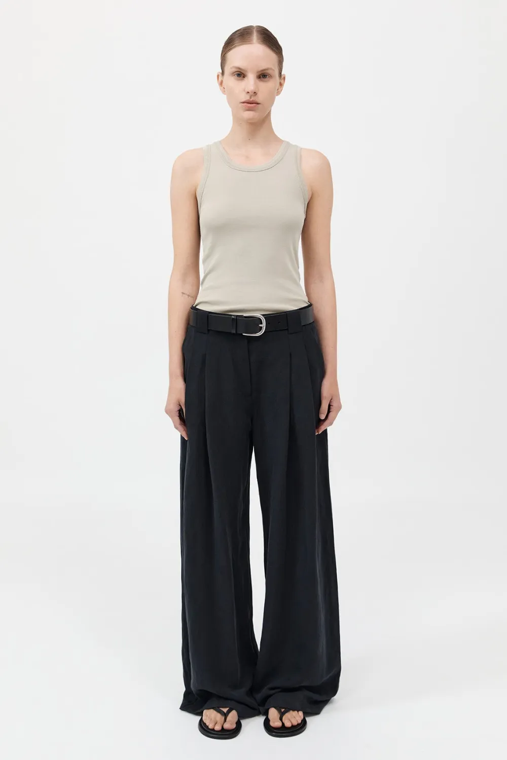 Organic Cotton Singlet -|St. Agni Best Sale