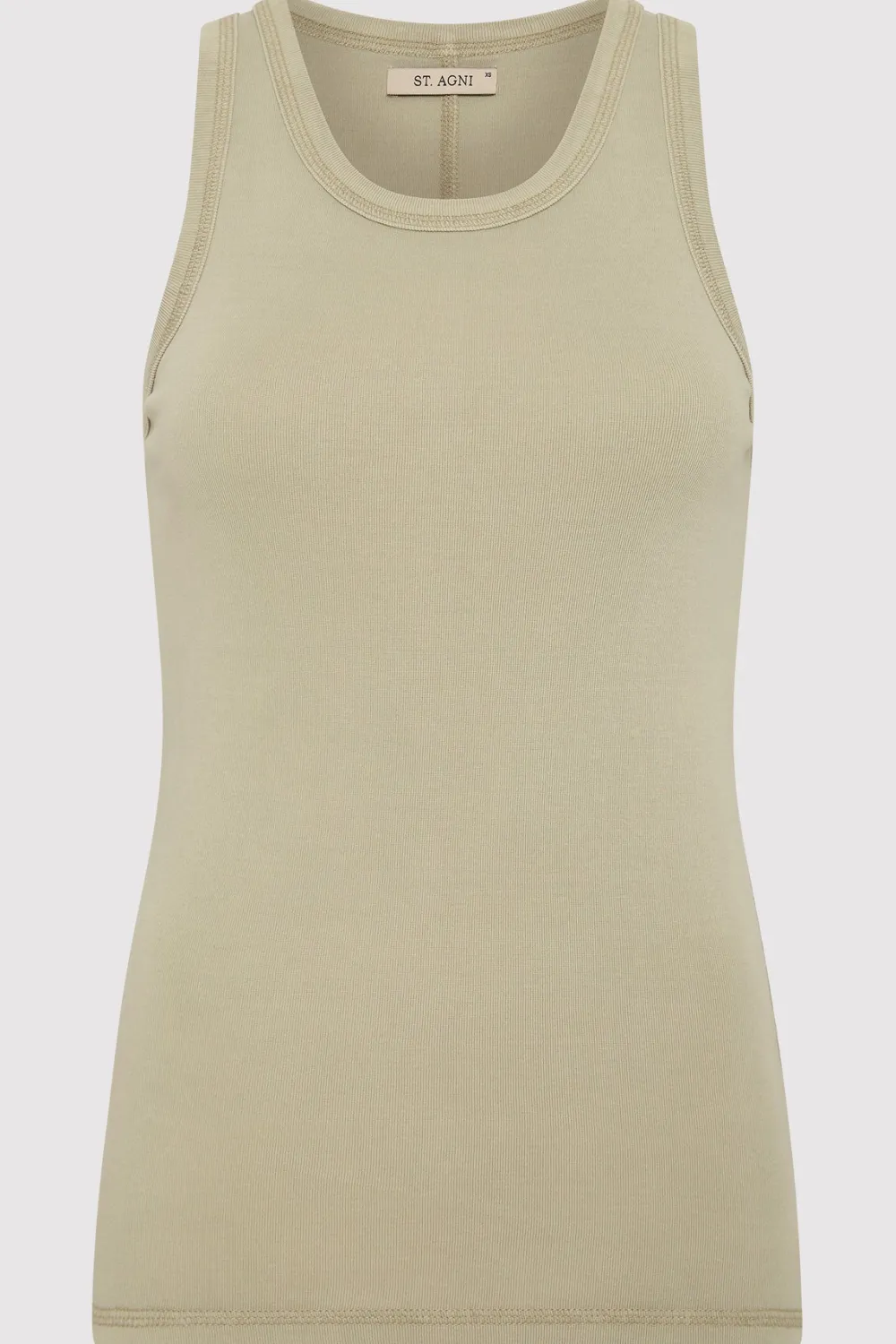 Organic Cotton Singlet -|St. Agni Best Sale