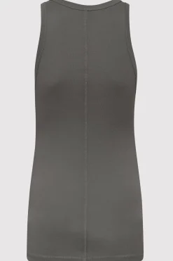 Organic Cotton Singlet - Pewter Grey|St. Agni Best