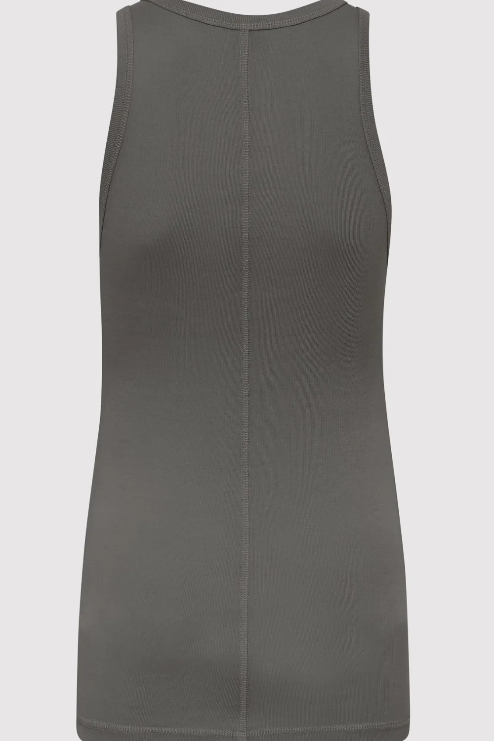 Organic Cotton Singlet - Pewter Grey|St. Agni Best