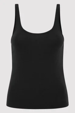 Organic Cotton Slim Scoop Tank -|St. Agni Cheap