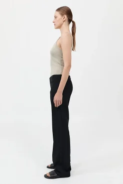 Organic Cotton Slim Scoop Tank -|St. Agni Best