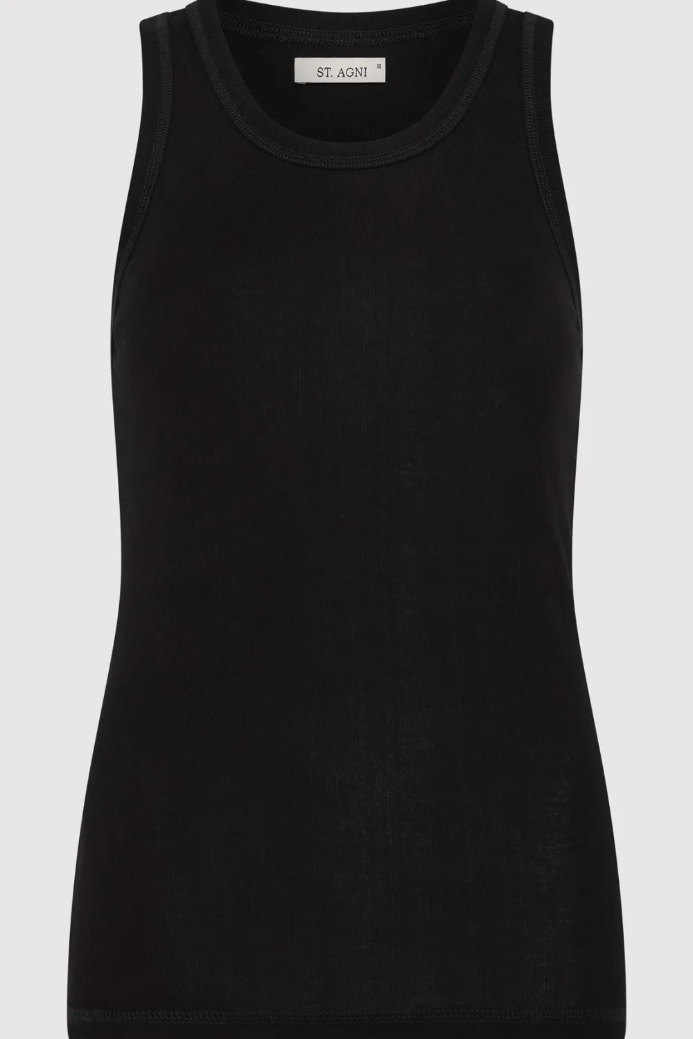Organic Cotton Soft Rib Singlet -|St. Agni Best Sale