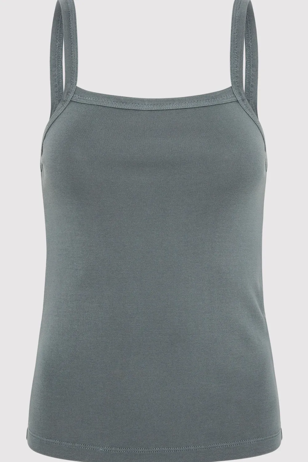 Organic Cotton Square Neck Tank -|St. Agni Best