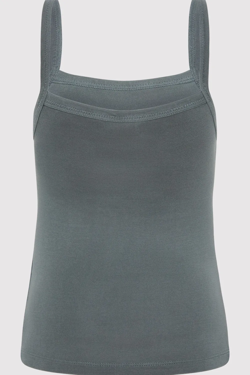 Organic Cotton Square Neck Tank -|St. Agni Best
