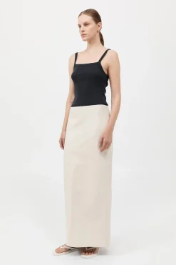 Organic Cotton Square Neck Tank -|St. Agni Flash Sale