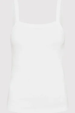 Organic Cotton Square Neck Tank -|St. Agni Cheap