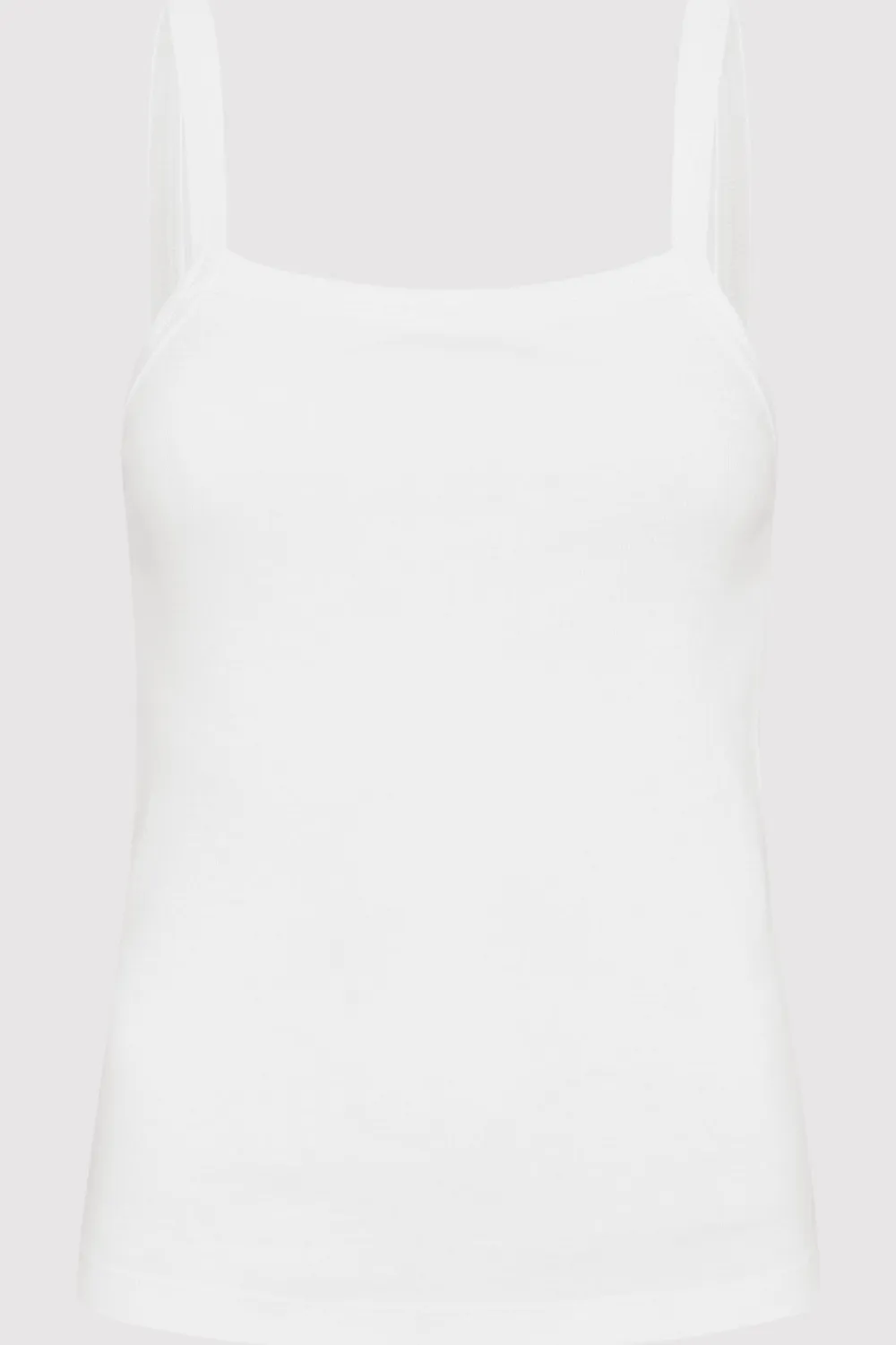Organic Cotton Square Neck Tank -|St. Agni Cheap