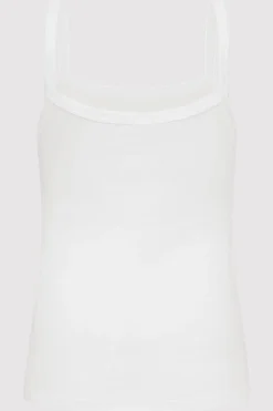 Organic Cotton Square Neck Tank -|St. Agni Cheap