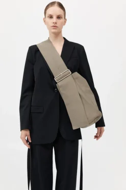 Oversized Nubuck Satchel -|St. Agni New