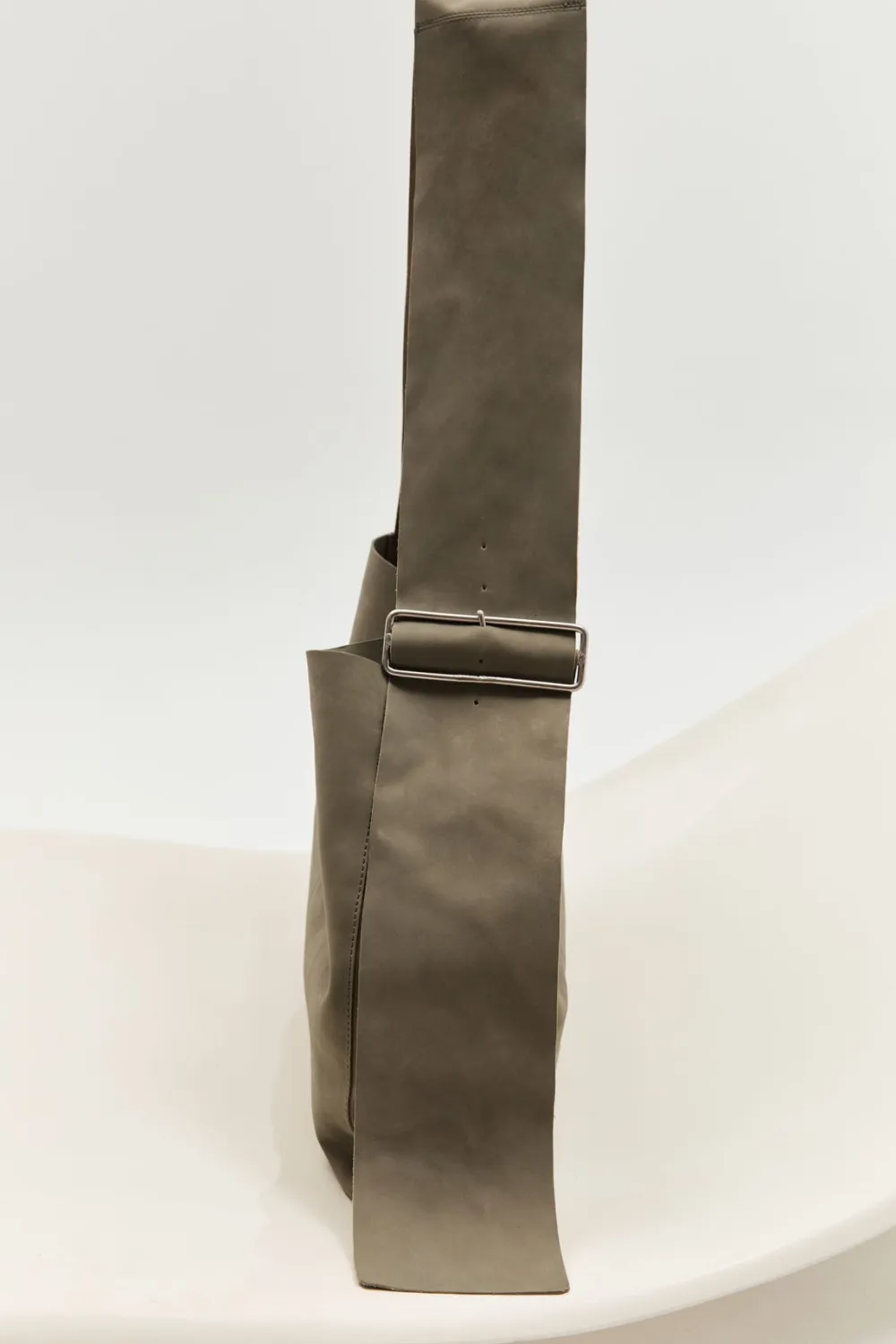 Oversized Nubuck Satchel -|St. Agni New