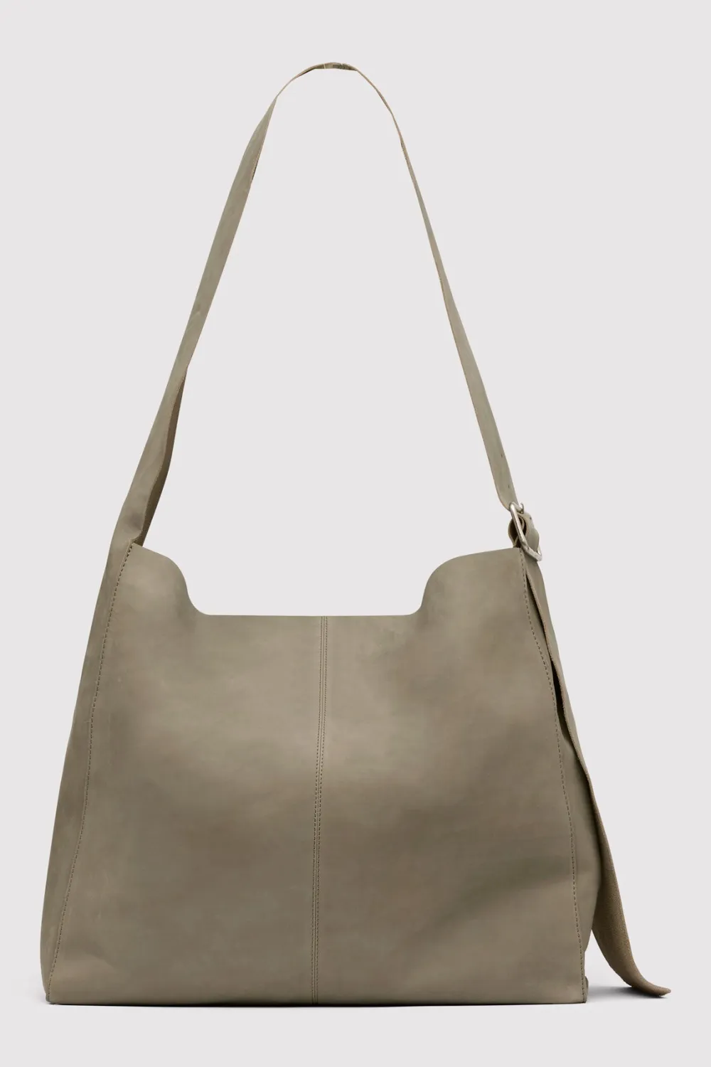 Oversized Nubuck Satchel -|St. Agni New