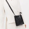 Paper Sling Bag - Black|St. Agni Fashion