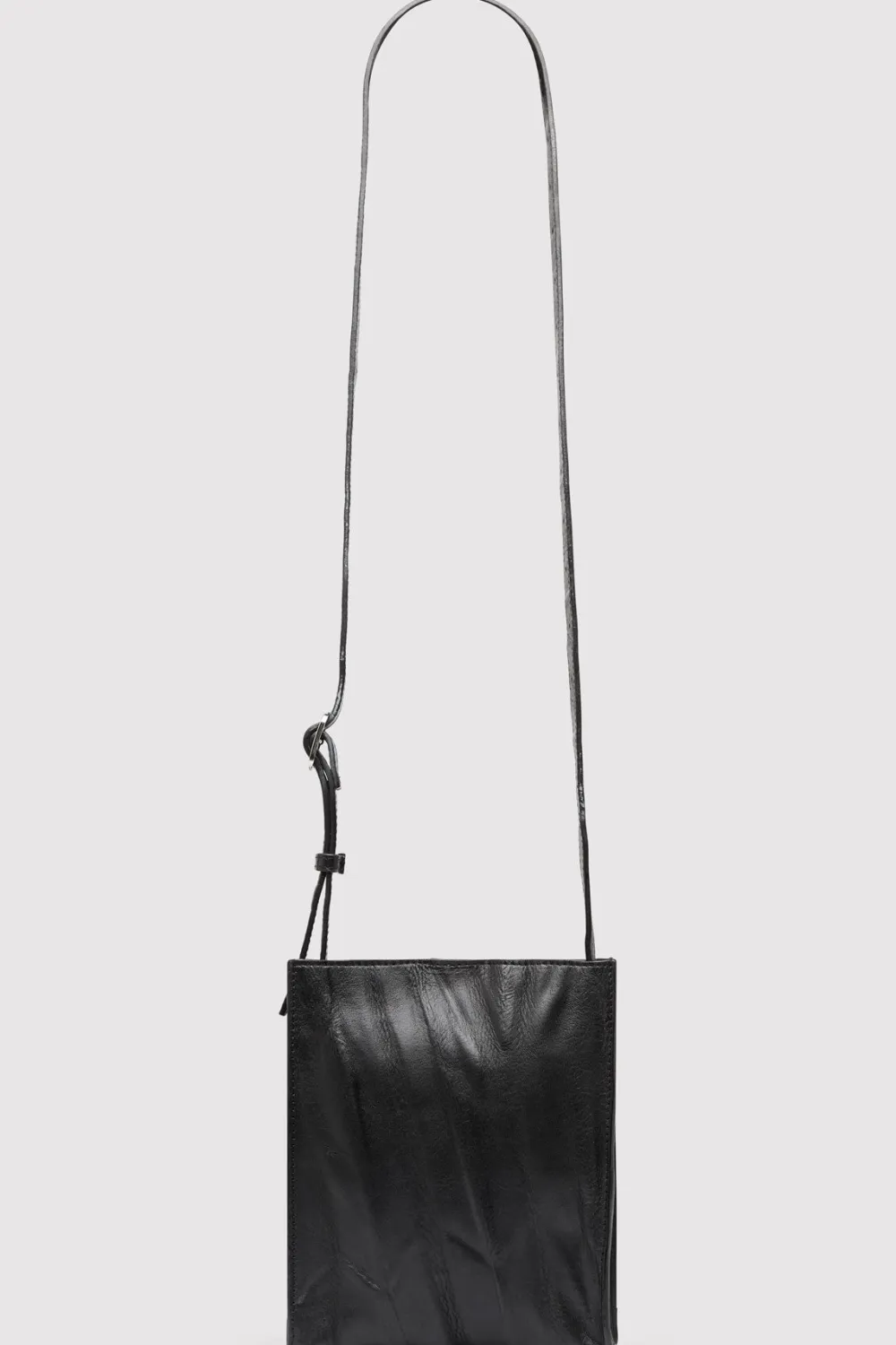 Paper Sling Bag - Black|St. Agni Fashion
