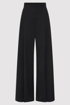 Paperbag Waist Trousers - Black|St. Agni Shop