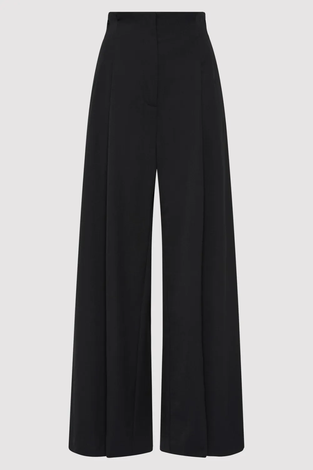 Paperbag Waist Trousers - Black|St. Agni Shop