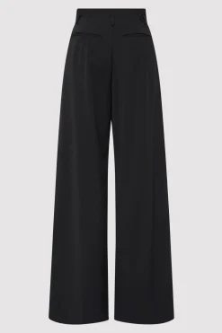 Paperbag Waist Trousers - Black|St. Agni Shop