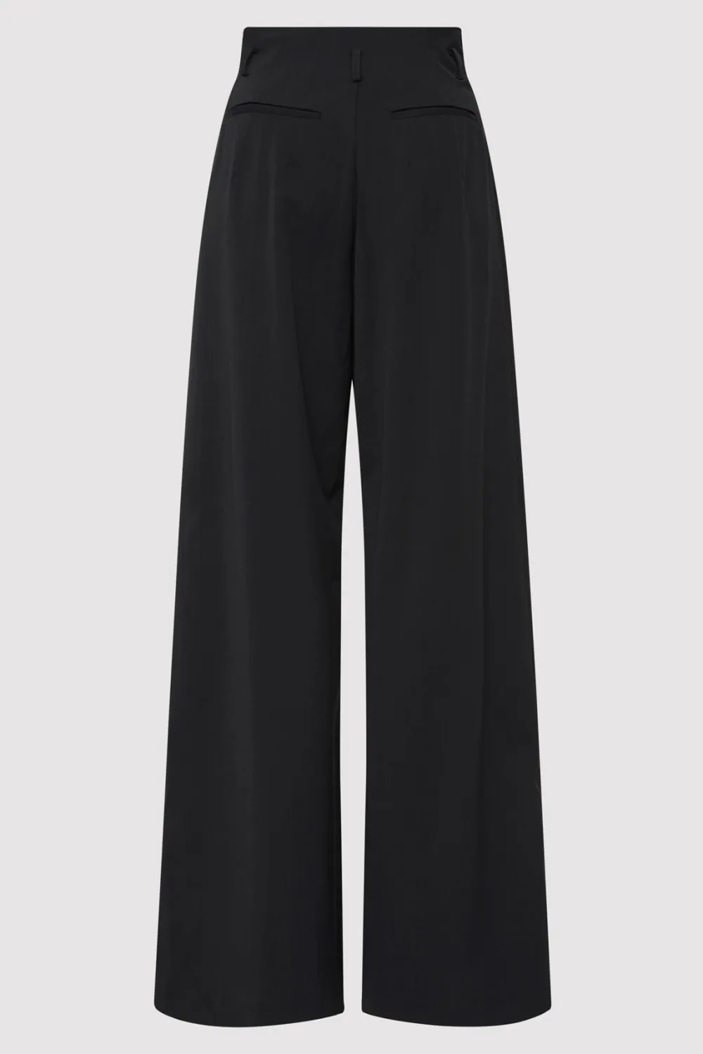 Paperbag Waist Trousers - Black|St. Agni Shop
