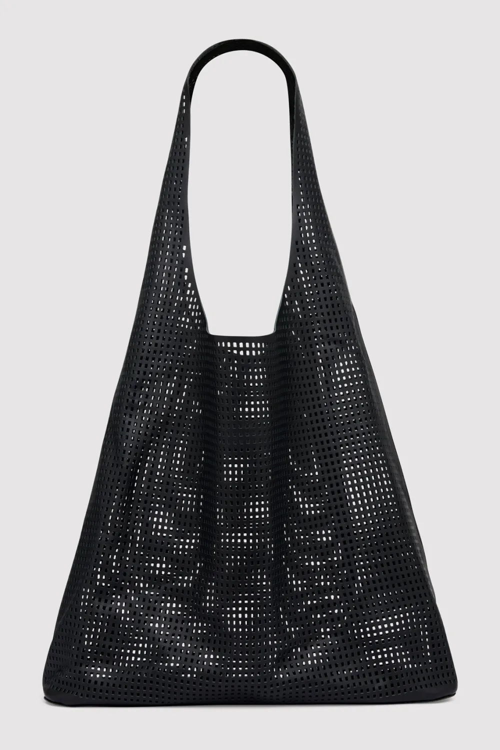 Perforated Soft Tote - Black|St. Agni Hot