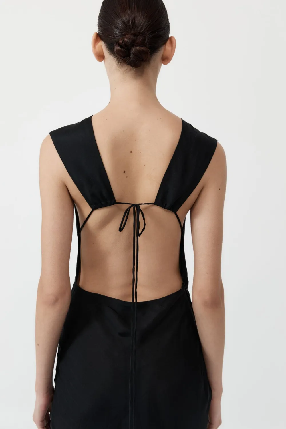 Pinstripe Silk Maxi Dress -|St. Agni Cheap