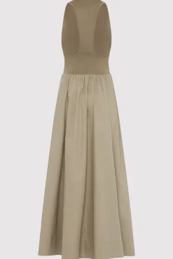 Plunge Neck Dress -|St. Agni Clearance