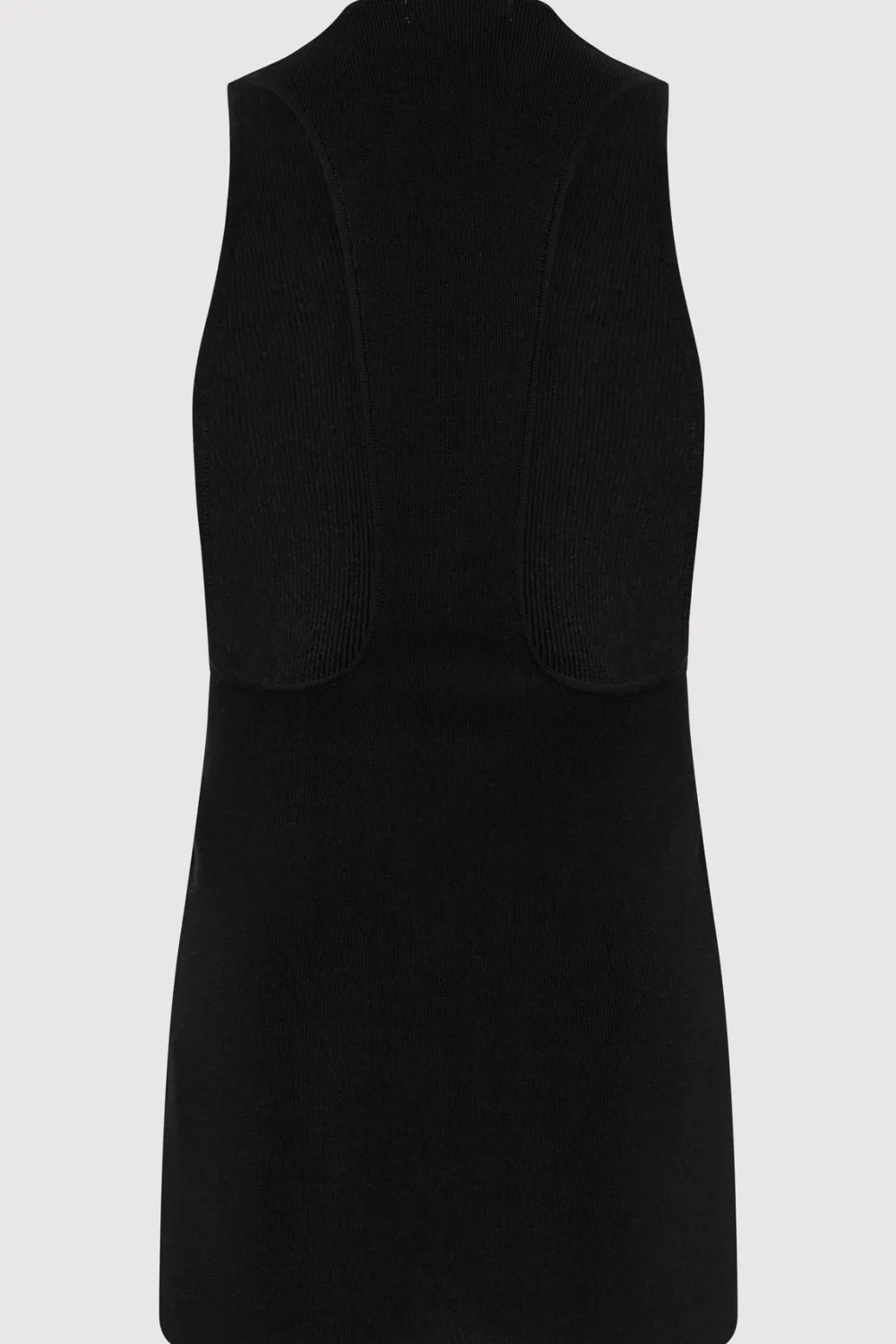 Plunge Neck Knit Top -|St. Agni Clearance