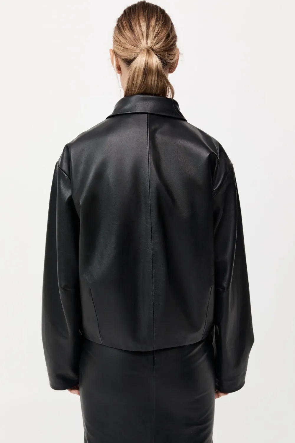 PRE-ORDER: Cocoon Leather Jacket -|St. Agni New