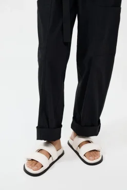 Quilted Leather Slide -|St. Agni Clearance
