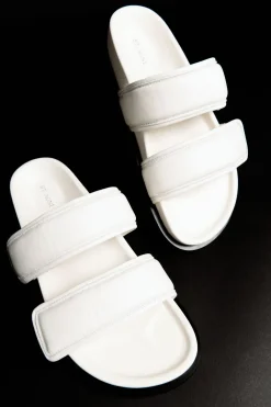 Quilted Leather Slide -|St. Agni Clearance