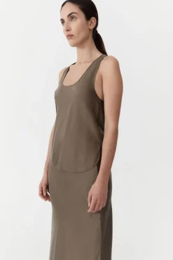 Racer Back Bias Tank -|St. Agni Hot