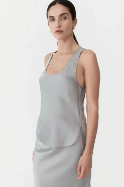Racer Back Bias Tank -|St. Agni Flash Sale