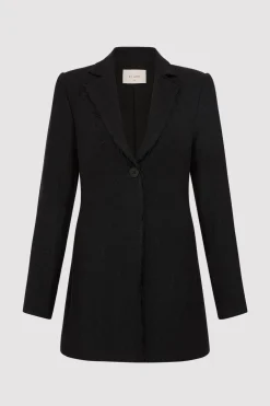 Raw Edge Blazer -|St. Agni Clearance