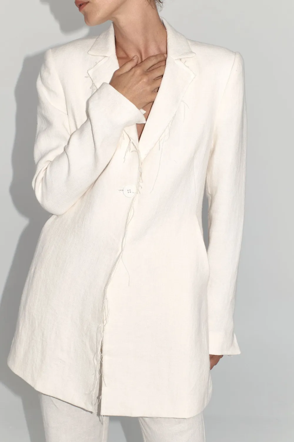 Raw Edge Blazer -|St. Agni Cheap