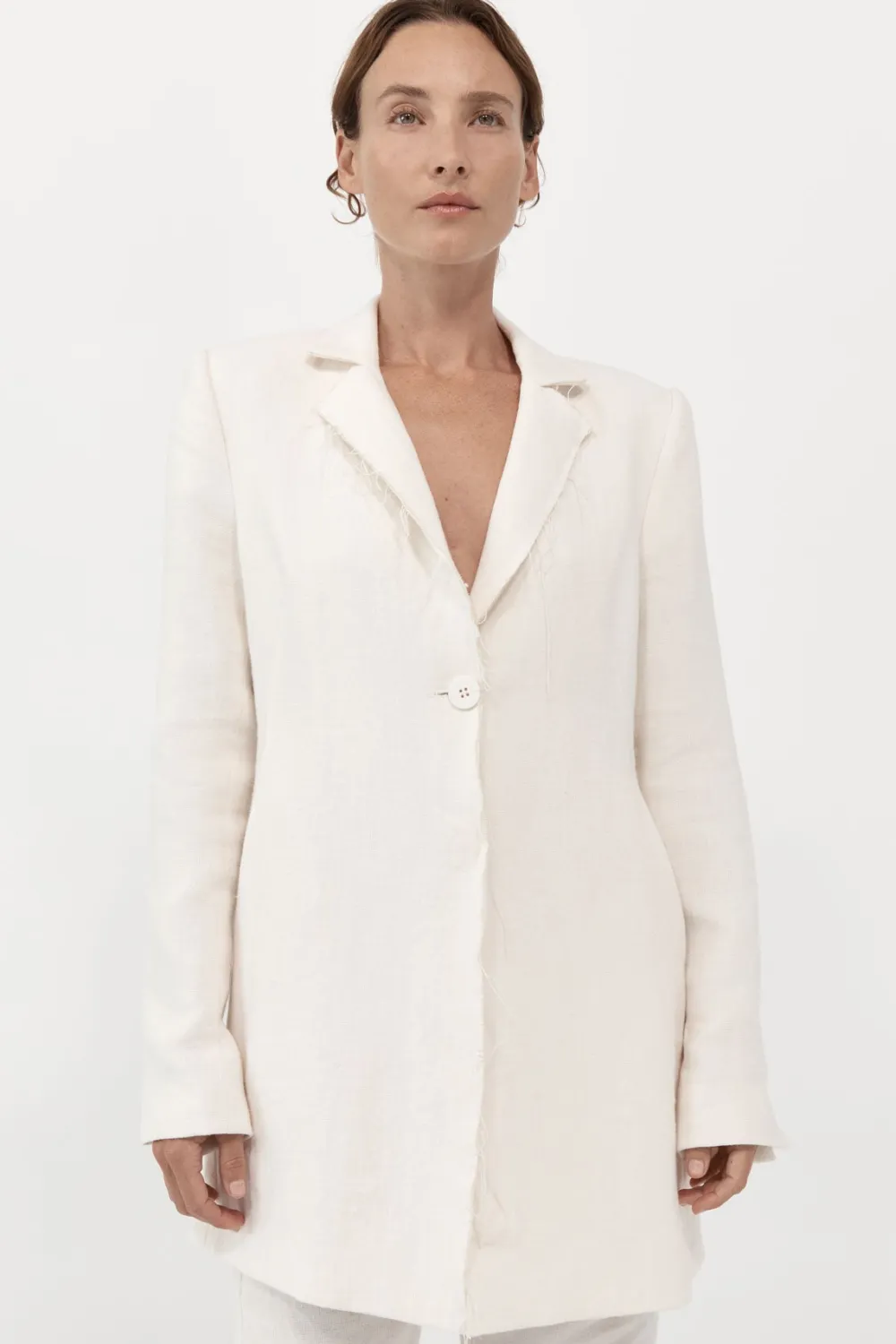 Raw Edge Blazer -|St. Agni Cheap